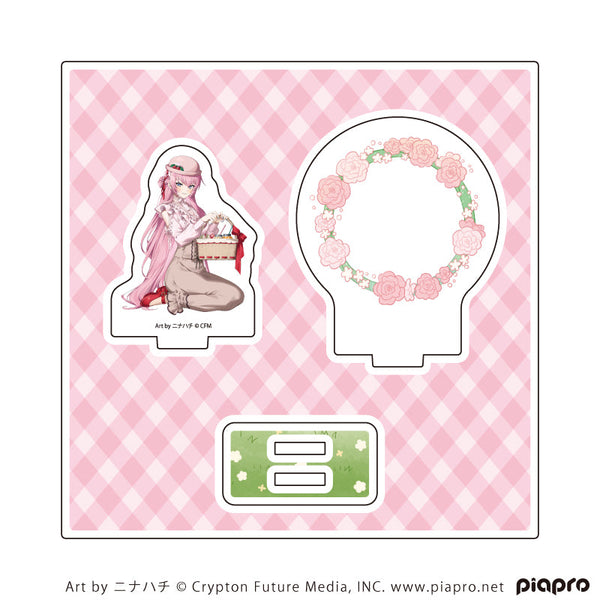 『ピアプロキャラクターズ』アクリルスタンドプレート22/巡音ルカ ピクニックver.(描き起こしイラスト)