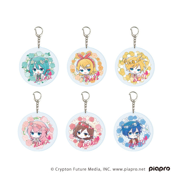 『ピアプロキャラクターズ』アクリルキーホルダー12/ピクニックver. BOX(全6種)(グラフアートイラスト)