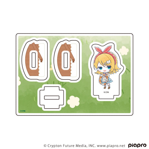 『ピアプロキャラクターズ』ゆらゆらアクリルスタンド08/鏡音リン ピクニックver.(グラフアートイラスト)