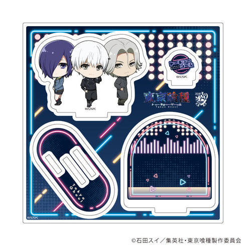 『東京喰種』アクリルスタンドプレート01/金木&董香&四方(ミニキャライラスト)【202608再販】