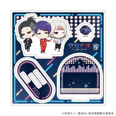 『東京喰種』アクリルスタンドプレート02/月山&ウタ&什造(ミニキャライラスト)【202608再販】