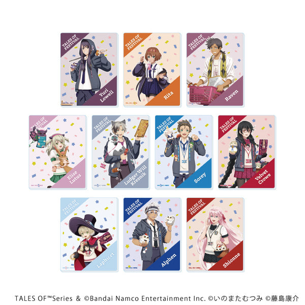 『テイルズ オブシリーズ』アクリルカード08/BOX-B BOX(全10種)(公式イラスト)