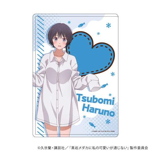 『黒岩メダカに私の可愛いが通じない』キャラクリアケース03/春野 つぼみ 彼シャツver.(描き下ろしイラスト)