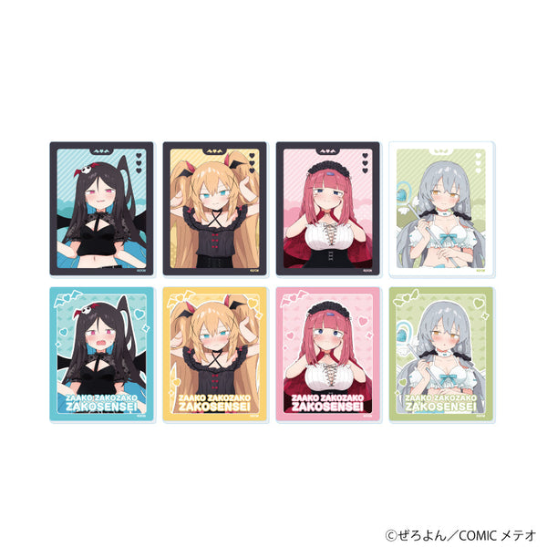 『ざーこざこざこざこ先生』アクリルカード01/BOX(全8種)(描き下ろしイラスト)