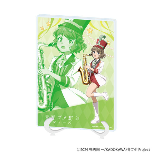 『青春ブタ野郎シリーズ』アクリルアートボード(A5サイズ)03/古賀朋絵 マーチングバンドver.(描き下ろしイラスト)