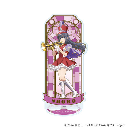 『青春ブタ野郎シリーズ』BIGアクリルスタンド04/牧之原翔子 マーチングバンドver.(描き下ろしイラスト)