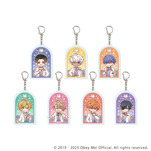 『Obey Me! Nightbringer』アクリルキーホルダー14/紫陽花ver. BOX(全7種)(レトロアートイラスト)