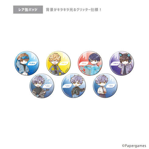 『恋とプロデューサー~EVOL×LOVE~』トレーディング缶バッジ(レア入り)18/BOX(全8種)(ノーマル7種/レア1種)(グラフアートイラスト)