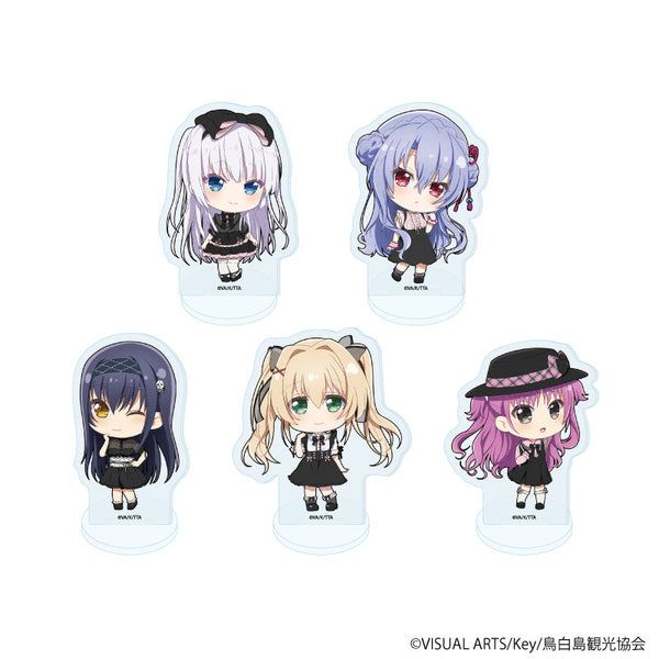 『Summer Pockets』アクリルぷちスタンド01/ダークガーリーver. コンプリートセット(全5種)(ミニキャライラスト)