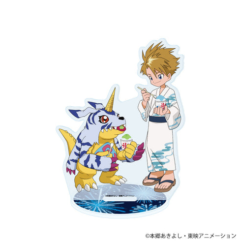 『デジモンアドベンチャー』アクリルスタンド18/石田ヤマト&ガブモン 浴衣ver.(描き下ろしイラスト)