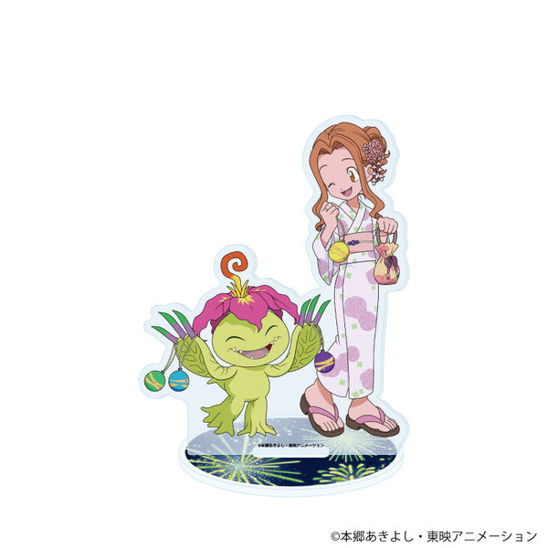 『デジモンアドベンチャー』アクリルスタンド21/太刀川ミミ&パルモン 浴衣ver.(描き下ろしイラスト)