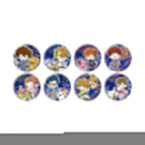 『デジモンアドベンチャー』缶バッジ08/浴衣ver. コンプリートセット(全8種)(グラフアートイラスト)