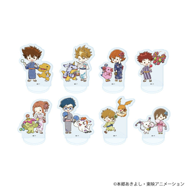 『デジモンアドベンチャー』アクリルぷちスタンド05/浴衣ver. コンプリートセット(全8種)(グラフアートイラスト)