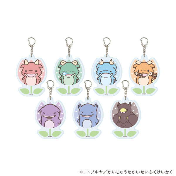 『かいじゅうせかいせいふく』アクリルキーホルダー01/BOX(全7種)(公式イラスト)