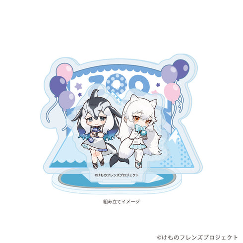 『けものフレンズ』アクリルスタンドプレート02/カマイルカ&ホッキョクギツネ(POP Artイラスト)