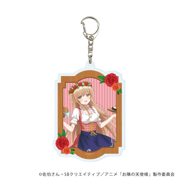 『お隣の天使様にいつの間にか駄目人間にされていた件』デカアクリルキーホルダー03/椎名真昼 民族衣装ver.A(描き下ろしイラスト)