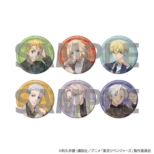 『東京リベンジャーズ』ホログラム缶バッジ(65mm)11/オーダーメイドシューズver. ブラインド(全6種)(描き下ろしイラスト)【BOX】【202608再販】