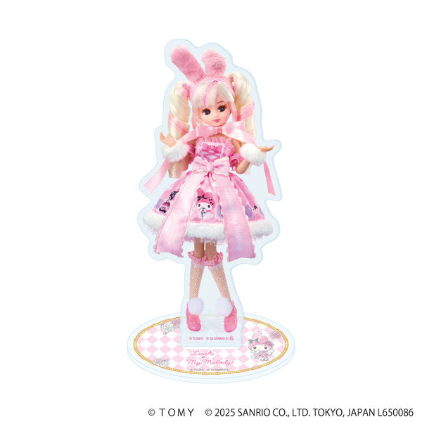 『LiccA×サンリオキャラクターズ』アクリルスタンド01/リカちゃん&マイメロディ
