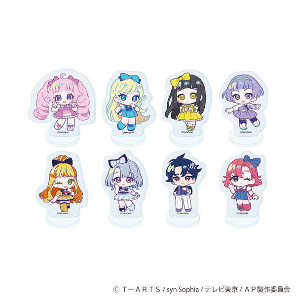 『ひみつのアイプリ』アクリルぷちスタンド03/コンプリートセット(全8種)(ミニキャライラスト)