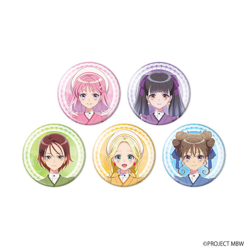 『前橋ウィッチーズ』缶バッジ02/コンプリートセット(全5種)(公式イラスト)