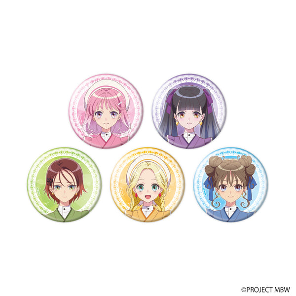 『前橋ウィッチーズ』缶バッジ02/コンプリートセット(全5種)(公式イラスト)