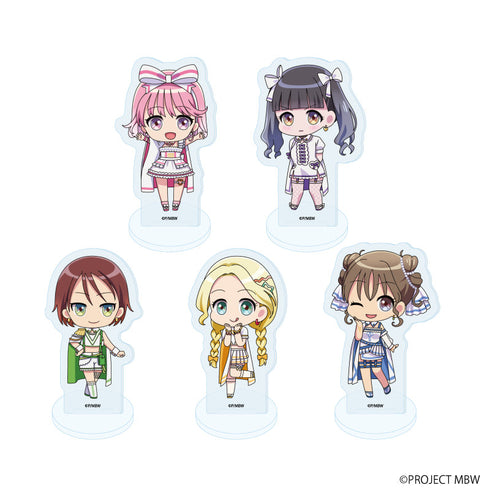 『前橋ウィッチーズ』アクリルぷちスタンド01/コンプリートセット(全5種)(ミニキャライラスト)
