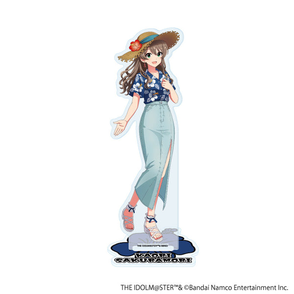 『アイドルマスター ミリオンライブ!』アクリルスタンド12/桜守 歌織 はいさい!ver.(描き下ろしイラスト)