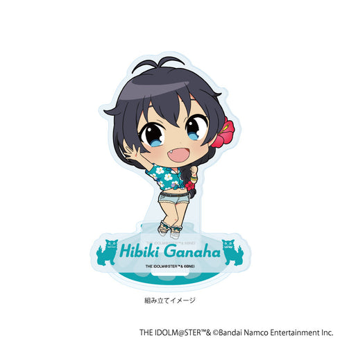 『アイドルマスター ミリオンライブ!』アクリルスタンドプレート15/我那覇 響 はいさい!ver.(ミニキャライラスト)