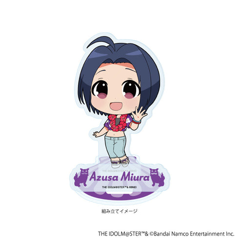 『アイドルマスター ミリオンライブ!』アクリルスタンドプレート17/三浦 あずさ はいさい!ver.(ミニキャライラスト)