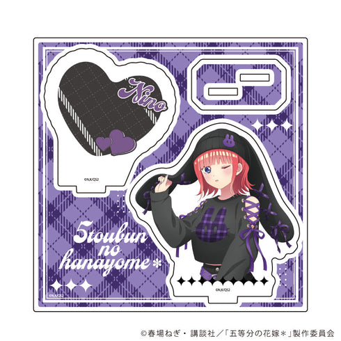 『五等分の花嫁*』アクリルスタンドプレート07/二乃 甘辛ロックver.(描き下ろしイラスト)【202608再販】