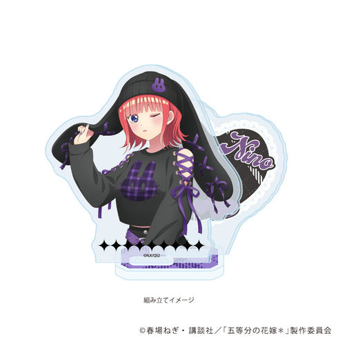 『五等分の花嫁*』アクリルスタンドプレート07/二乃 甘辛ロックver.(描き下ろしイラスト)【202608再販】