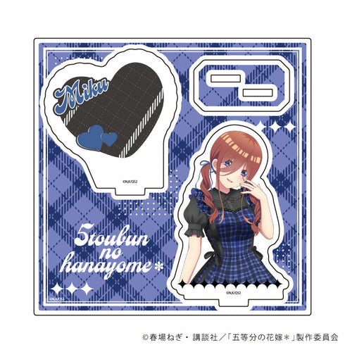 『五等分の花嫁*』アクリルスタンドプレート08/三玖 甘辛ロックver.(描き下ろしイラスト)【202608再販】