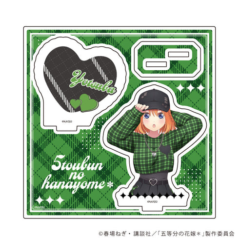 『五等分の花嫁*』アクリルスタンドプレート09/四葉 甘辛ロックver.(描き下ろしイラスト)【202608再販】