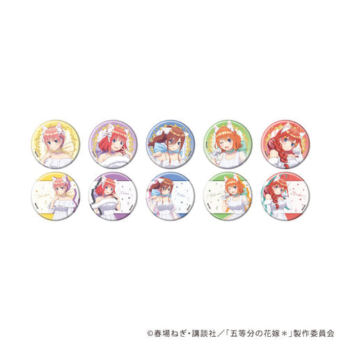 『五等分の花嫁*』缶バッジ01/エレガントキャットver. ブラインド(全10種)(描き下ろしイラスト)【BOX】【202610再販】