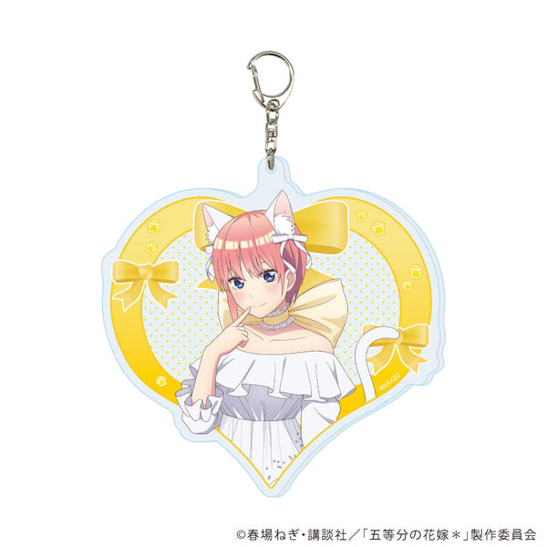 『五等分の花嫁*』デカアクリルキーホルダー01/一花 エレガントキャットver.(描き下ろしイラスト)