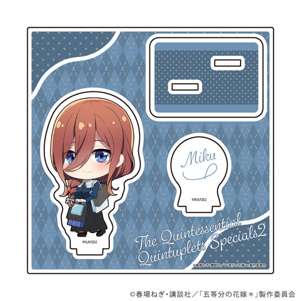 『五等分の花嫁*』アクリルスタンドプレート13/三玖 ショッピングver.(ミニキャライラスト)