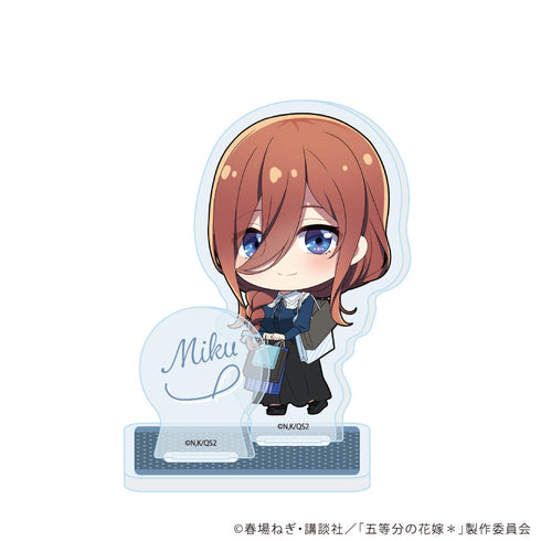 『五等分の花嫁*』アクリルスタンドプレート13/三玖 ショッピングver.(ミニキャライラスト)