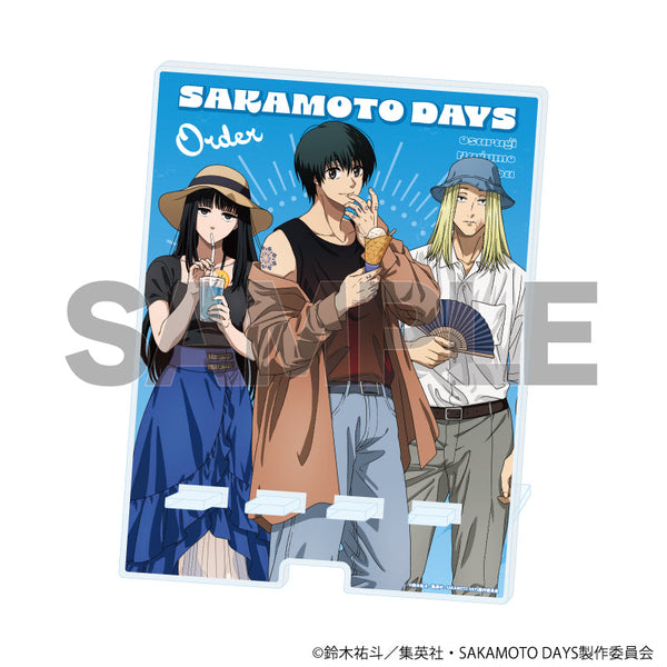 『SAKAMOTO DAYS』デカスマキャラスタンド02/南雲&神々廻&大佛 夏私服ver.(描き下ろしイラスト)