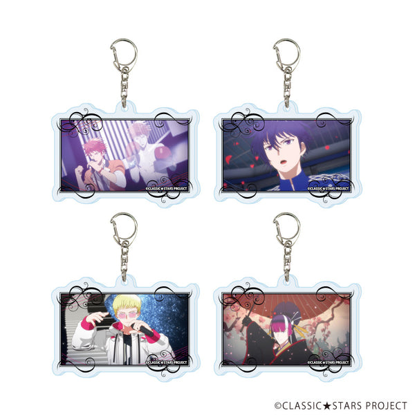 『クラシック★スターズ』アクリルキーホルダー01/BOX(全4種)(場面写イラスト)