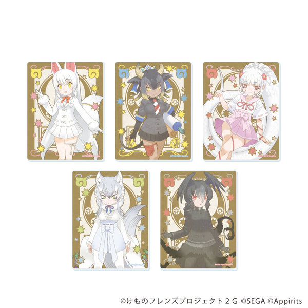 『けものフレンズ3』アクリルカード02/コンプリートセット(全5種)(ANTRAITEイラスト)