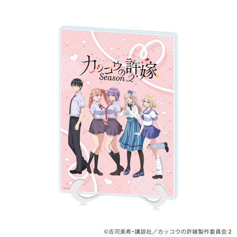 『カッコウの許嫁Season2』アクリルアートボード(A5サイズ)01/集合デザイン(公式イラスト)