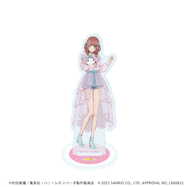 『ハニーレモンソーダ×サンリオキャラクターズ』アクリルスタンド03/菅野芹奈×マイメロディ(等身イラスト)