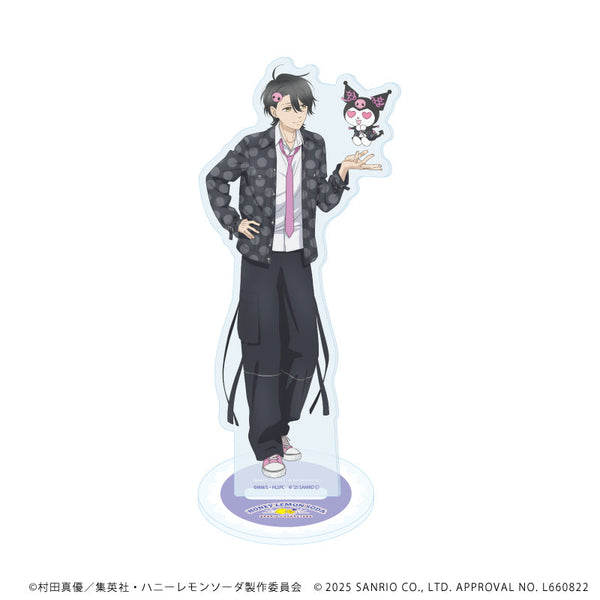 『ハニーレモンソーダ×サンリオキャラクターズ』アクリルスタンド05/高嶺友哉×クロミ(等身イラスト)