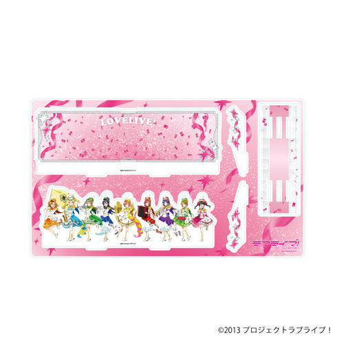 『ラブライブ!』プレミアム アクリルジオラマプレート01/整列デザイン パレードver.(描き下ろしイラスト)
