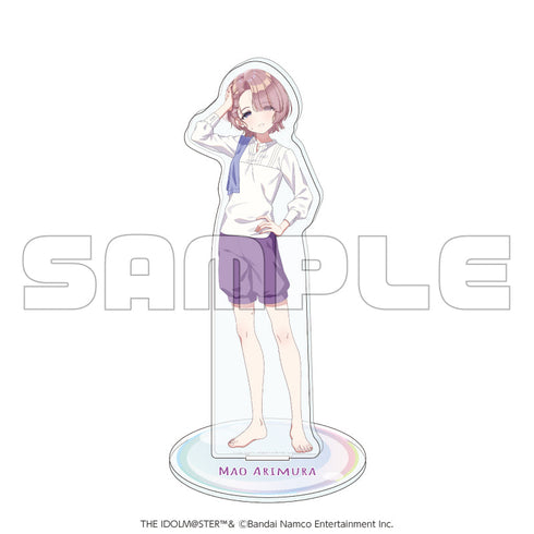 『学園アイドルマスター×極楽湯』RAKU SPA アクリルスタンド 有村麻央