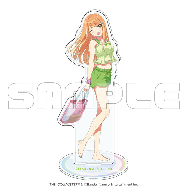 『学園アイドルマスター×極楽湯』RAKU SPA アクリルスタンド 紫雲清夏