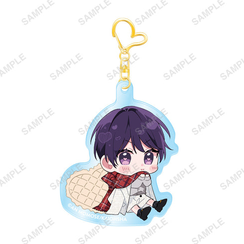 『ナカまであいして』アクリルキーホルダー ミニキャラ 冬デートver.(楪)