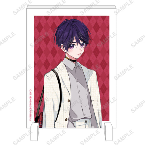 『ナカまであいして』ミニチュアキャンバス 冬デートver. (楪)