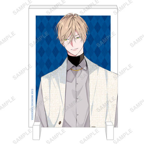 『ナカまであいして』ミニチュアキャンバス 冬デートver. (常盤)