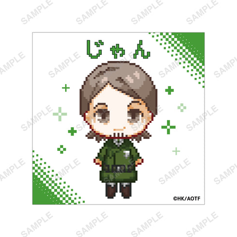 『進撃の巨人』きゃらドットシリーズ ステッカー(ジャン)